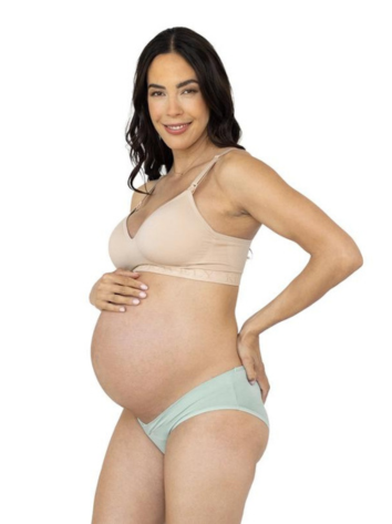 Pantaletas bajo vientre para maternidad/postparto nude